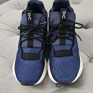 On Running Blue Athletic Shoes